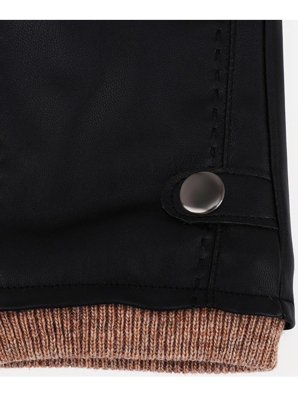 Перчатки мужские, безразмерные, без утеплителя, цвет чёрный