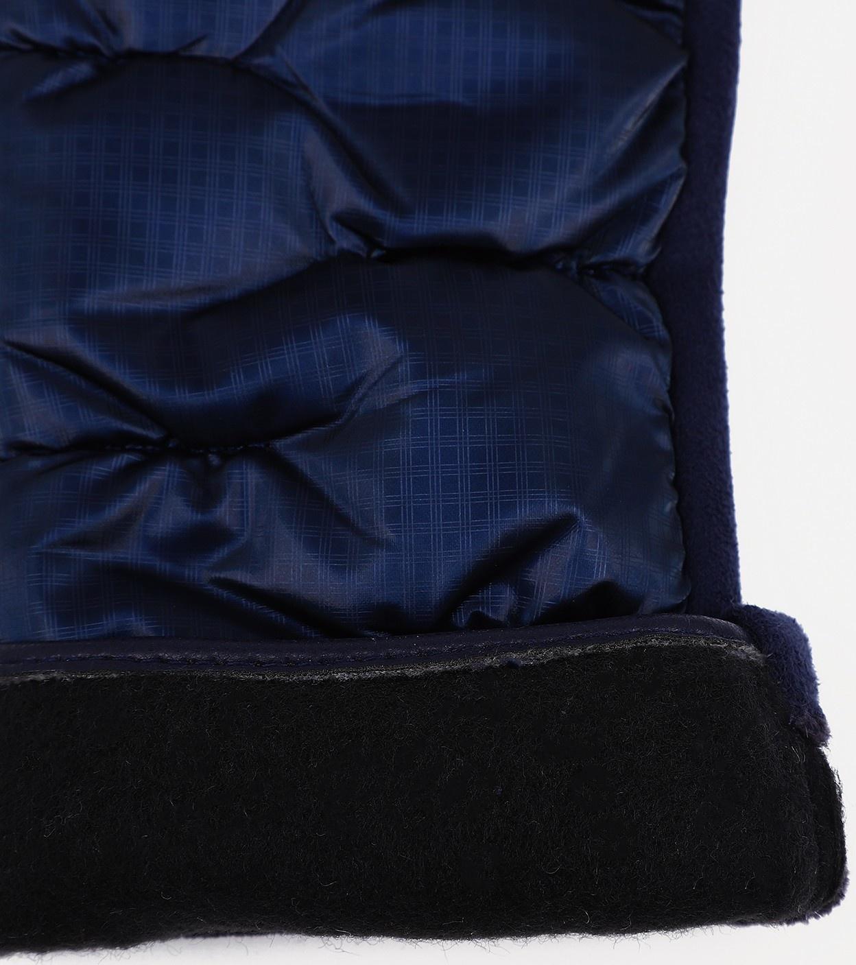 Перчатки женские, безразмерные, с утеплителем, цвет синий