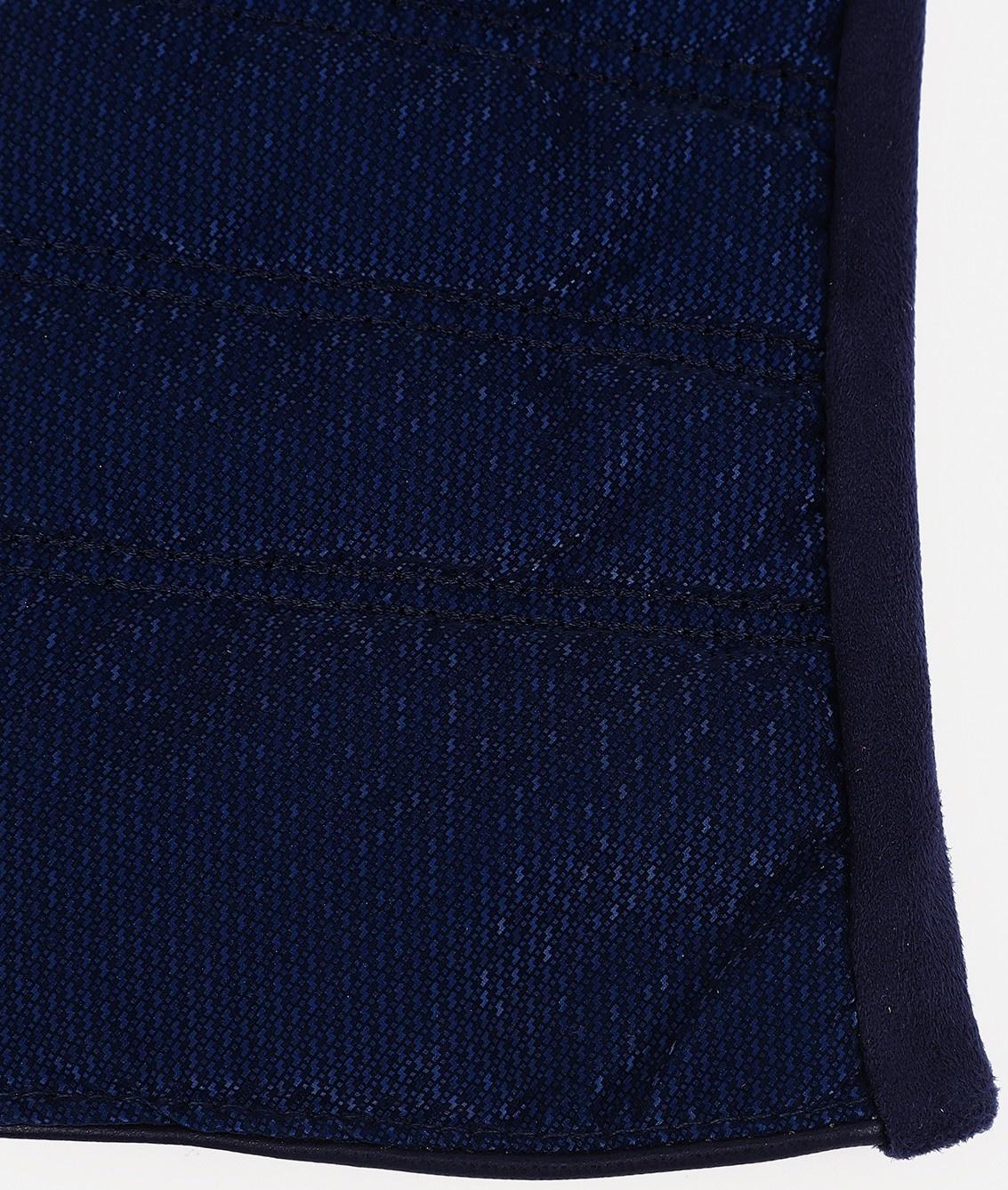 Перчатки женские, безразмерные, с утеплителем, цвет синий