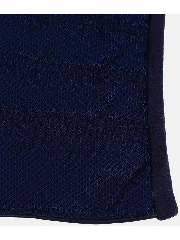 Перчатки женские, безразмерные, с утеплителем, цвет синий