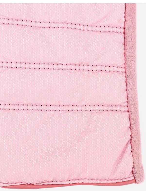 Перчатки женские, безразмерные, с утеплителем, цвет розовый