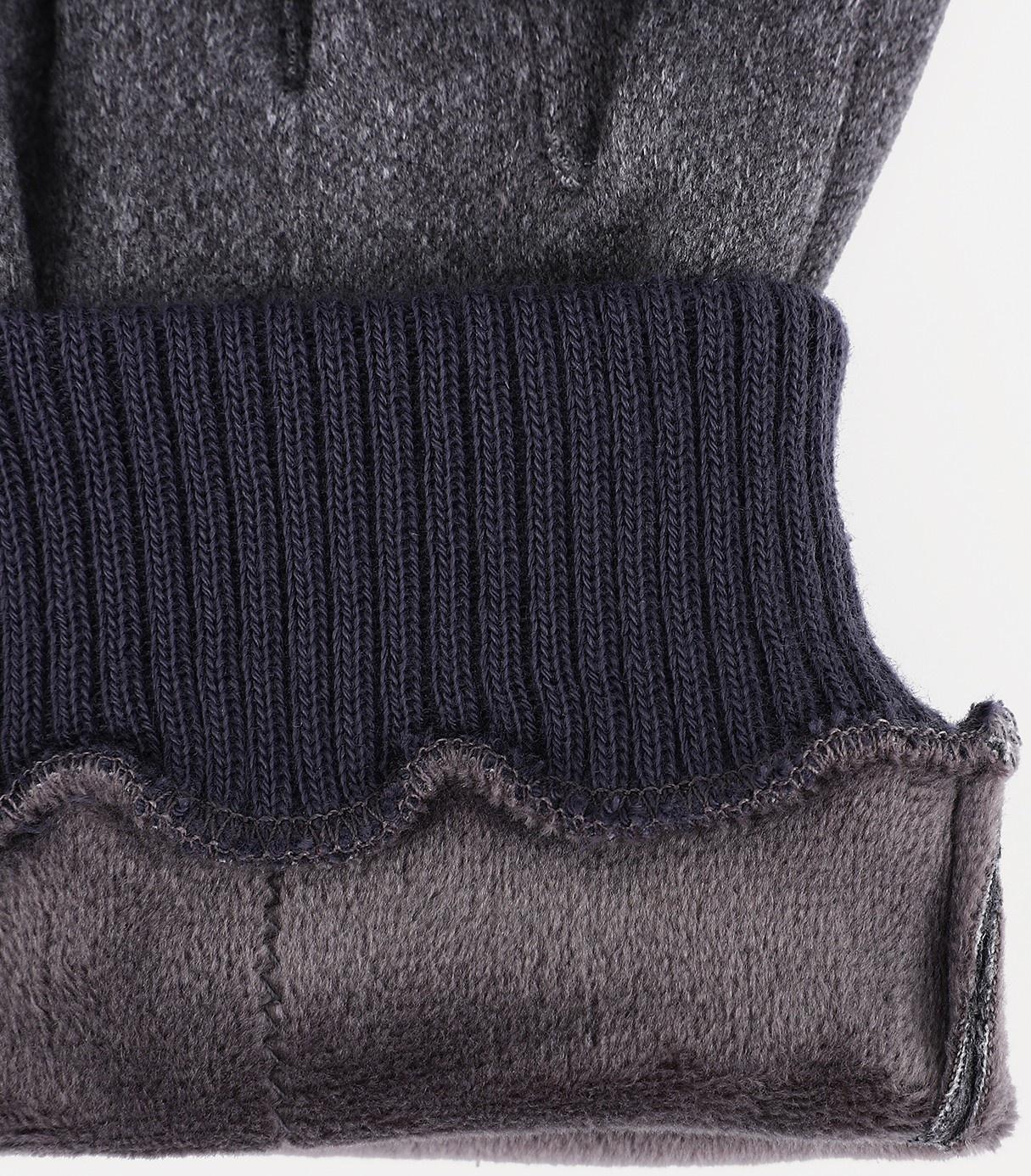 Перчатки мужские, безразмерные, без утеплителя, цвет серый