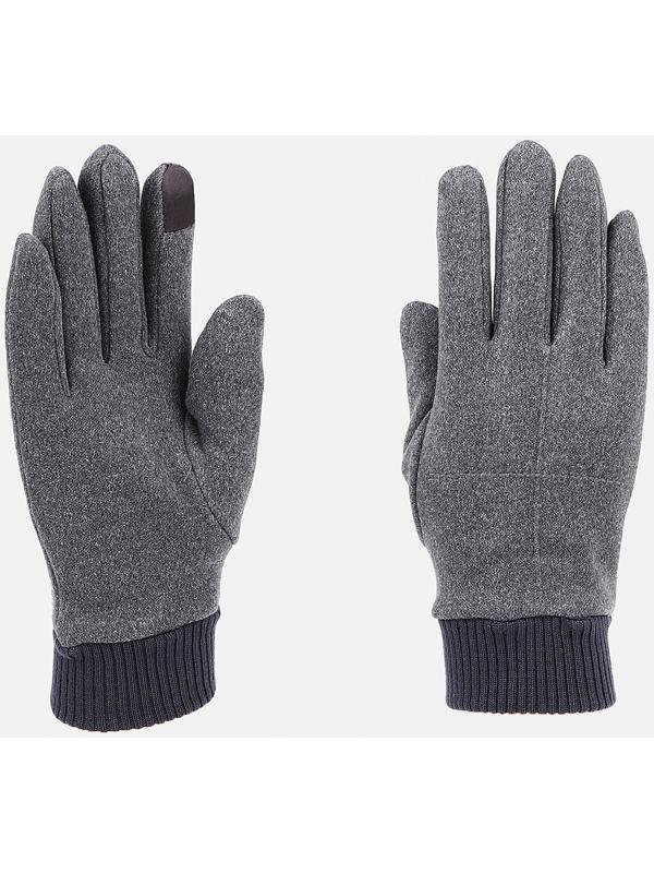 Перчатки мужские, безразмерные, без утеплителя, цвет серый