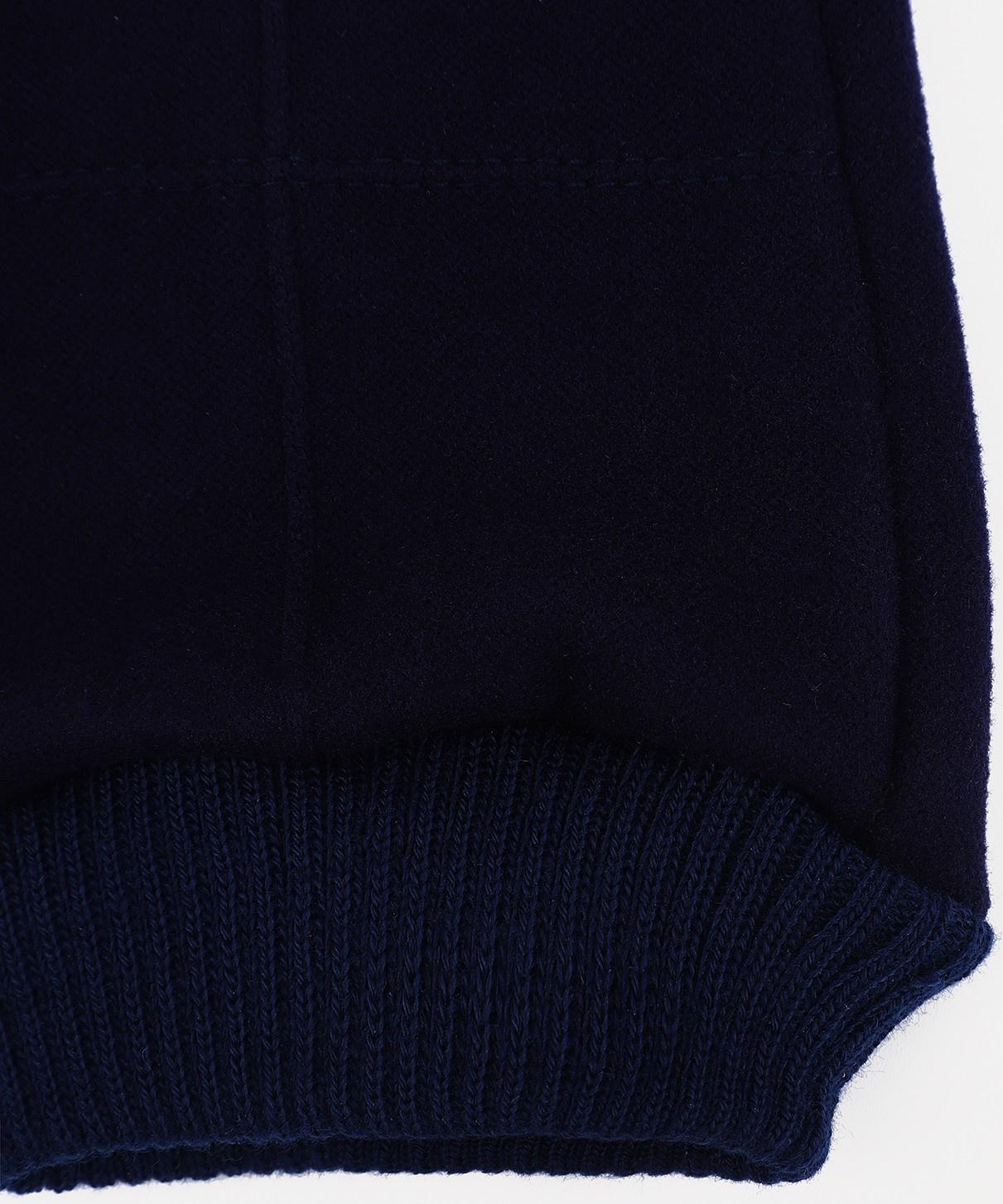 Перчатки мужские, безразмерные, без утеплителя, цвет синий