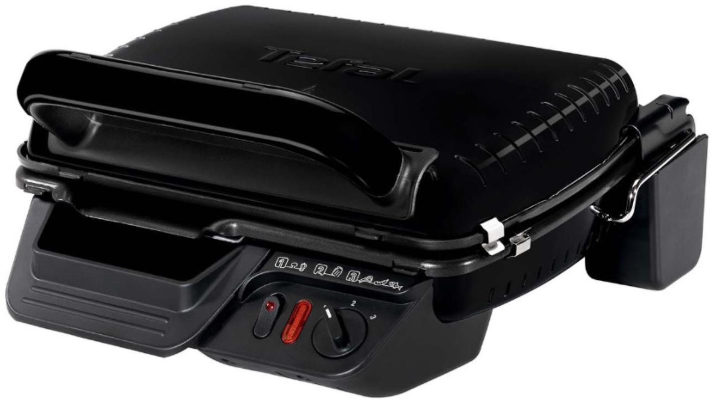 Гриль электрический Tefal GC305816, 2000 Вт, антипригарное покрытие, 38.8х21 см