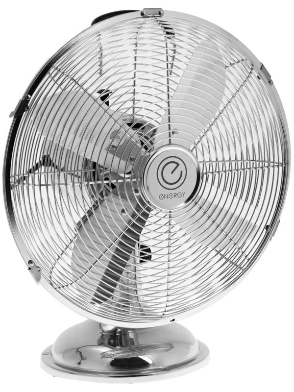 Вентилятор ENERGY ELEGANCE EN-1623, настольный, 40 Вт, 3 скорости, 41 см, серебристый