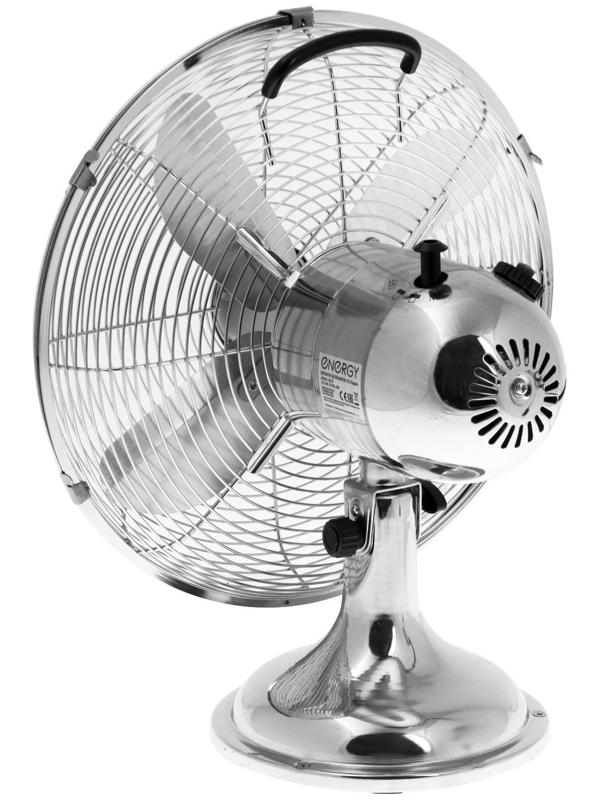Вентилятор ENERGY ELEGANCE EN-1623, настольный, 40 Вт, 3 скорости, 41 см, серебристый
