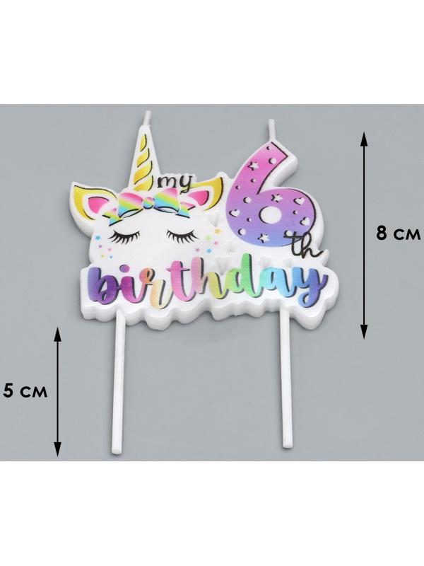 Свеча в торт 