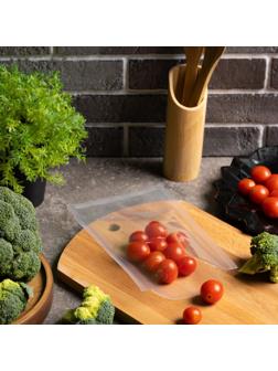 Набор пакетов для вакууматора Luazon, рифленые, 50 шт, 17 х 25 см