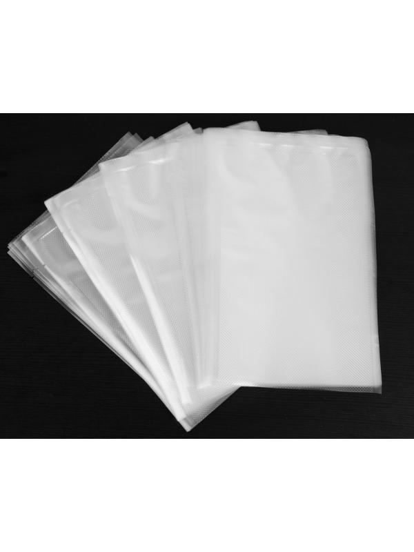 Набор пакетов для вакууматора Luazon, рифленые, 50 шт, 17 х 25 см