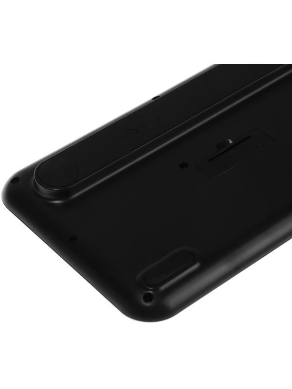 Комплект клавиатура и мышь Smartbuy SBC-666395AG-V, беспровод, мембран, 1000 dpi, USB,черный