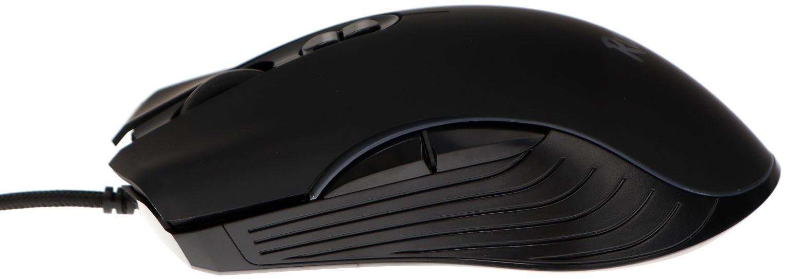 Комплект клавиатура+мышь+ковер Smartbuy RUSH Shotgun, провод, мембран, 3200 dpi, USB, чёрный