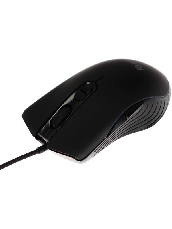 Комплект клавиатура+мышь+ковер Smartbuy RUSH Shotgun, провод, мембран, 3200 dpi, USB, чёрный