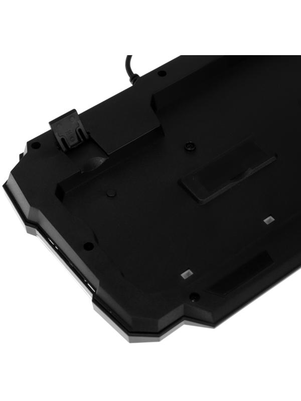 Комплект клавиатура+мышь+ковер Smartbuy RUSH Shotgun, провод, мембран, 3200 dpi, USB, чёрный