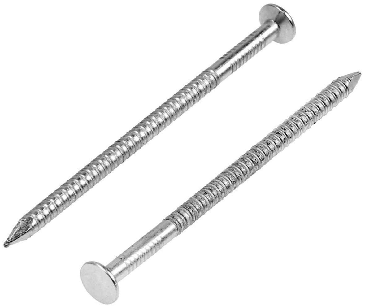 Гвозди ЛОМ, ершеные, оцинкованные, 2,8x60 мм, 5 кг