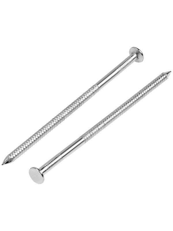 Гвозди ЛОМ, ершеные, оцинкованные, 3,4x90 мм, 5 кг