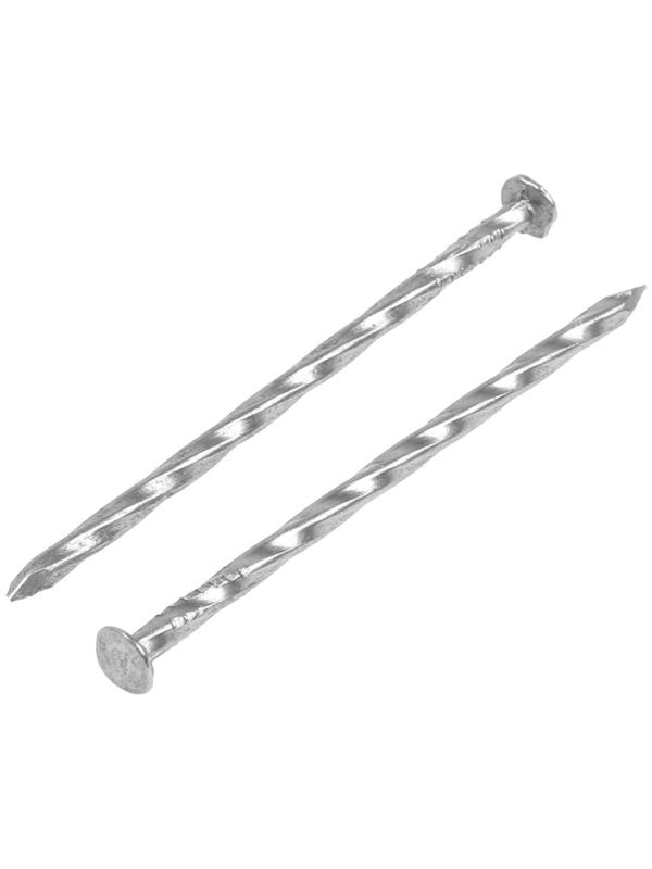 Гвозди ЛОМ, винтовые, оцинкованные, 3,4х80 мм, 5 кг