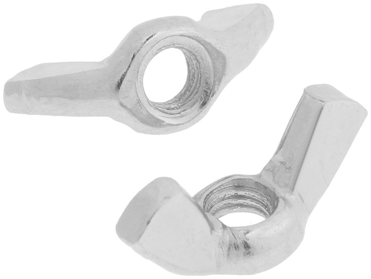 Гайка ЛОМ, барашковая, DIN315, оцинкованная, М6, 5 кг