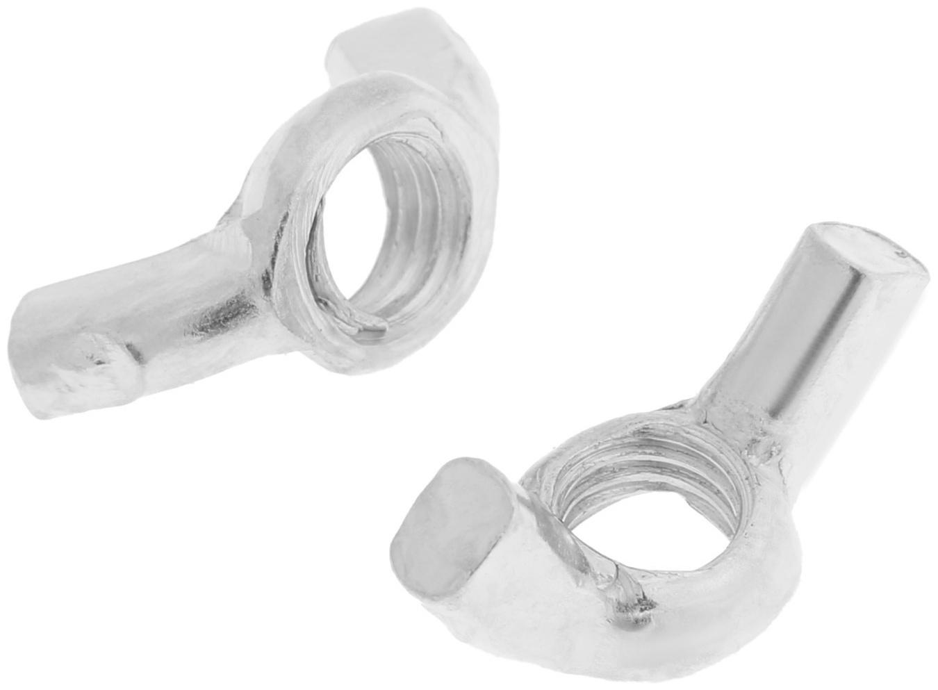 Гайка ЛОМ, барашковая, DIN315, оцинкованная, М10, 5 кг