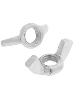 Гайка ЛОМ, барашковая, DIN315, оцинкованная, М12, 5 кг