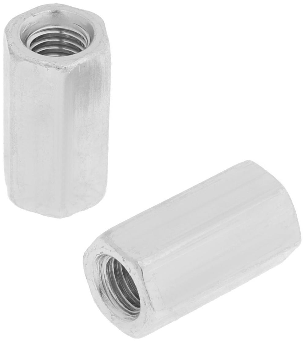 Гайка ЛОМ, переходная, DIN6334, оцинкованная, М8, 5 кг