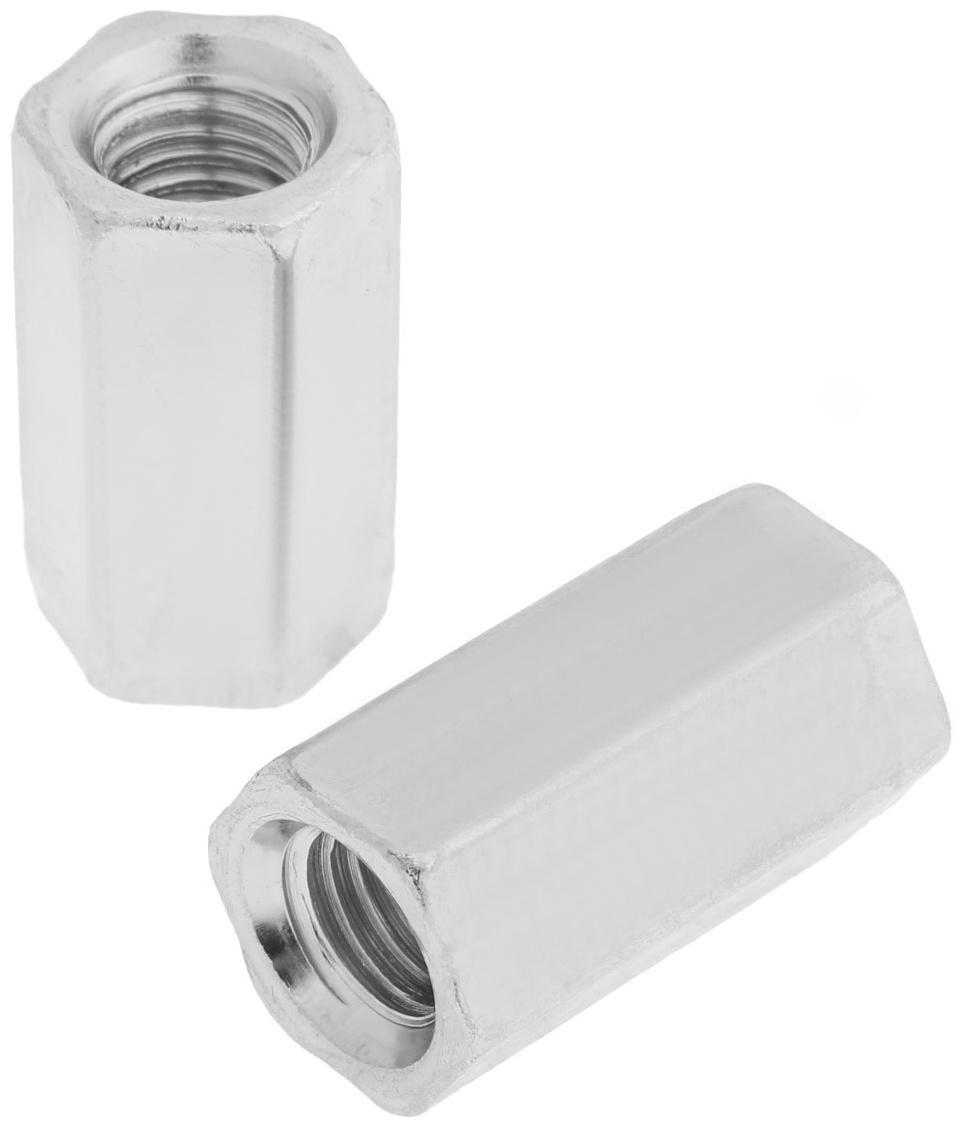 Гайка ЛОМ, переходная, DIN6334, оцинкованная, М12, 5 кг