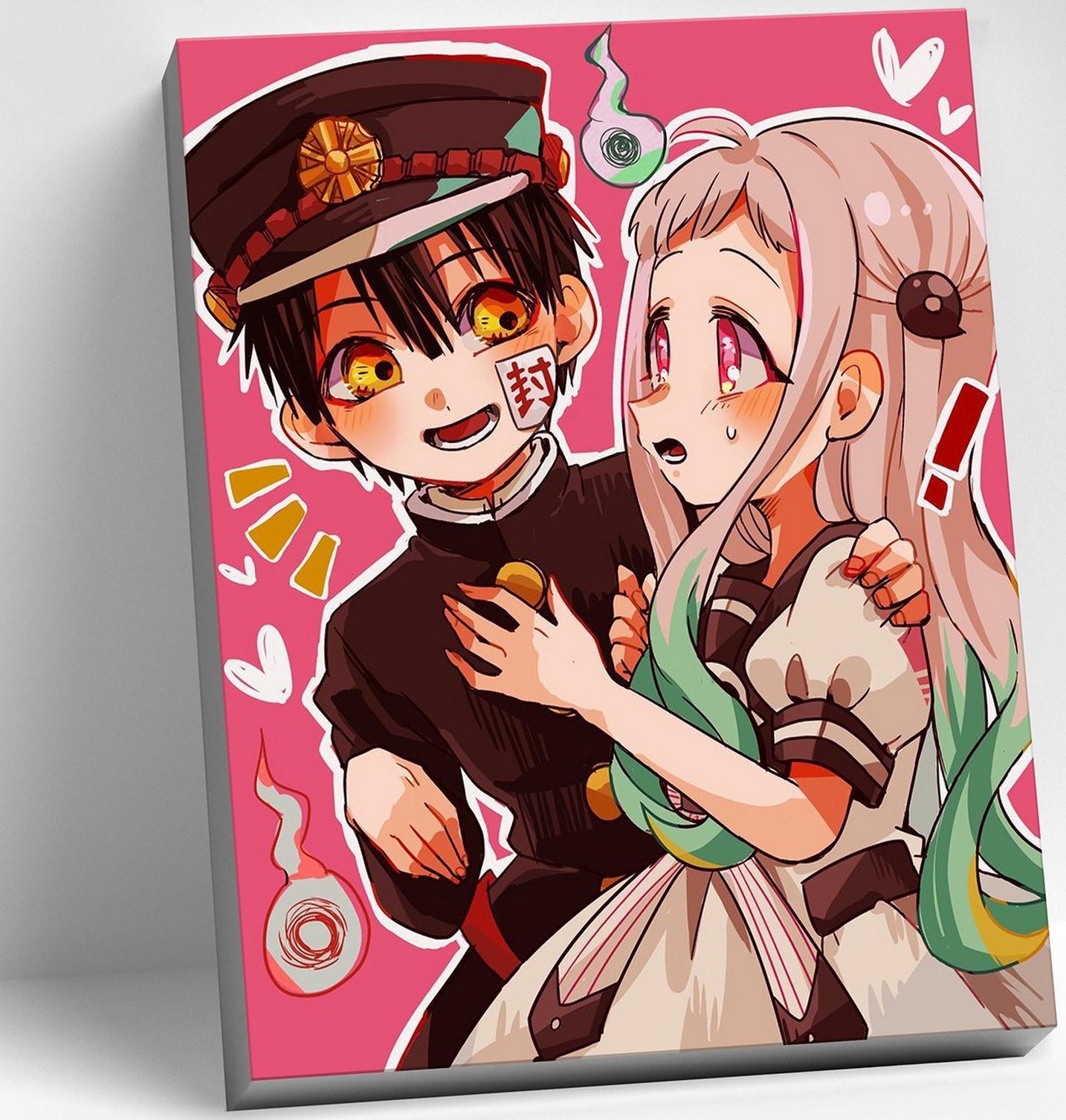 Картина по номерам, 40 × 50 см «Туалетный мальчик» «Ханако» 27 цветов