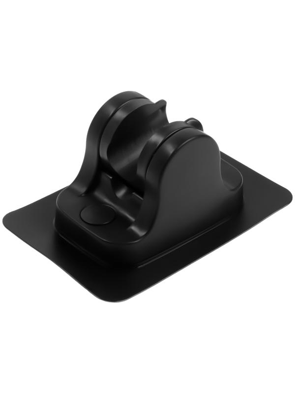 Набор для душа ZEIN Z2715, шланг 150 см, самоклеящийся держатель, лейка 5 режимов, черный