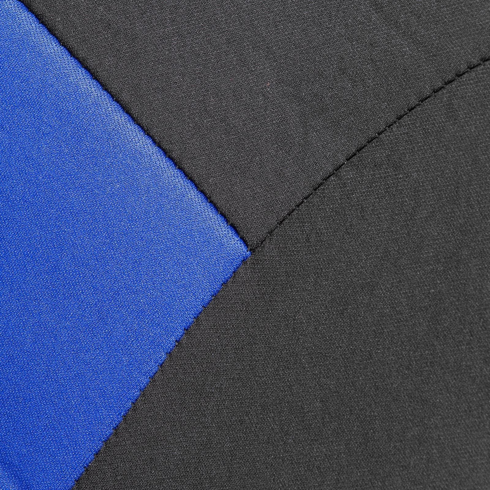 Авточехлы TORSO Premium, 11 предметов, синий