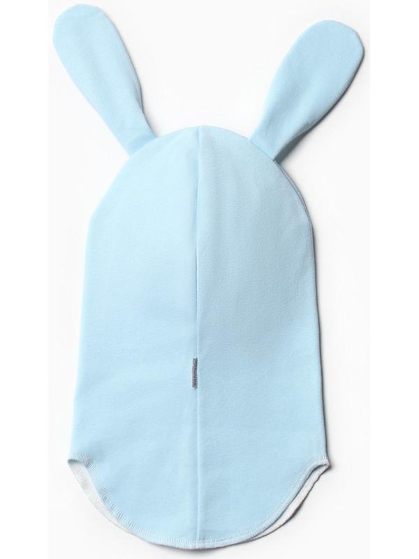 Шапка-шлем детский, цвет голубой, размер 44-46