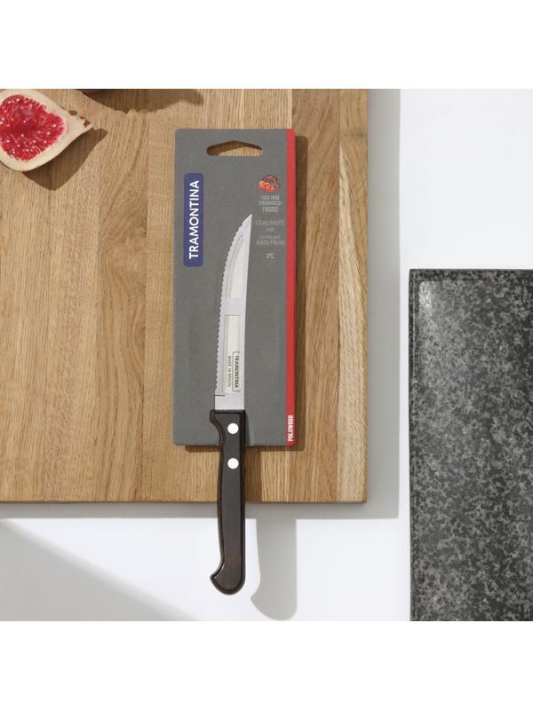 Нож кухонный для мяса Tramontina Polywood, лезвие 12,5 см