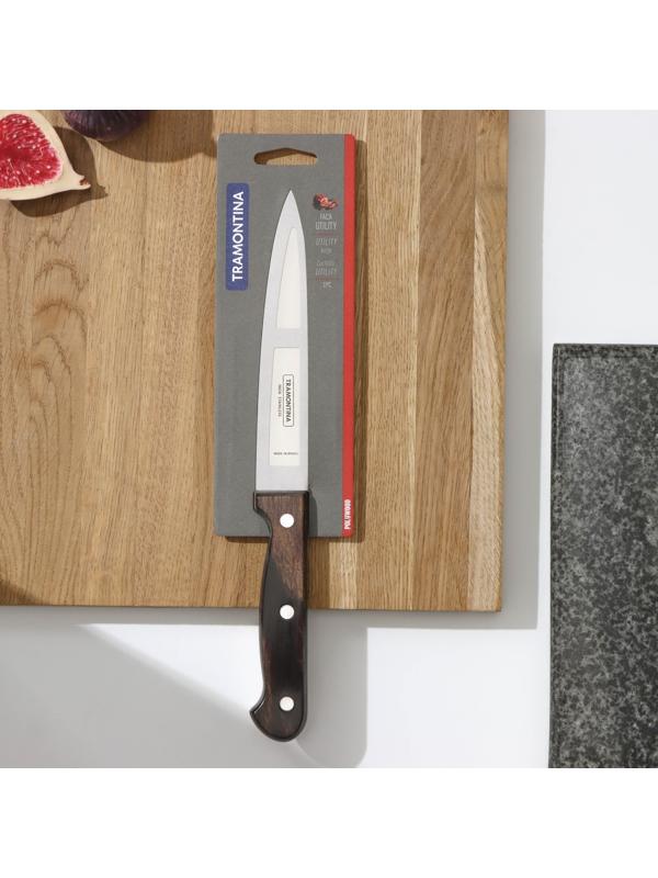 Нож кухонный для мяса Tramontina Polywood, лезвие 15 см