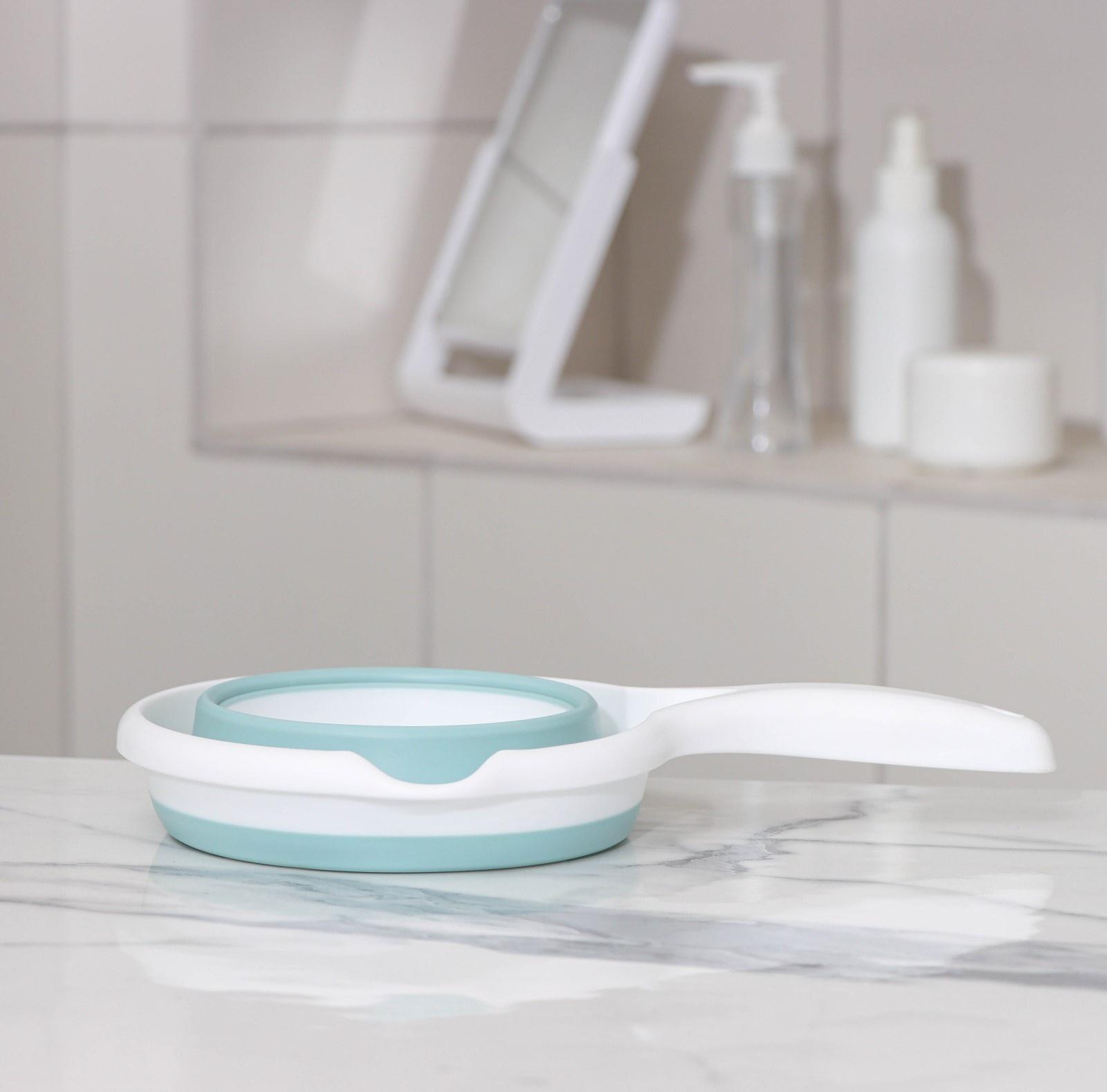 Ковш складной «Флекс», 1 л, 27×16,5×11 см, цвет морская волна