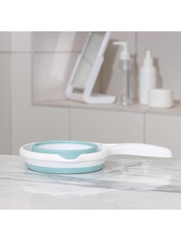 Ковш складной «Флекс», 1 л, 27×16,5×11 см, цвет морская волна