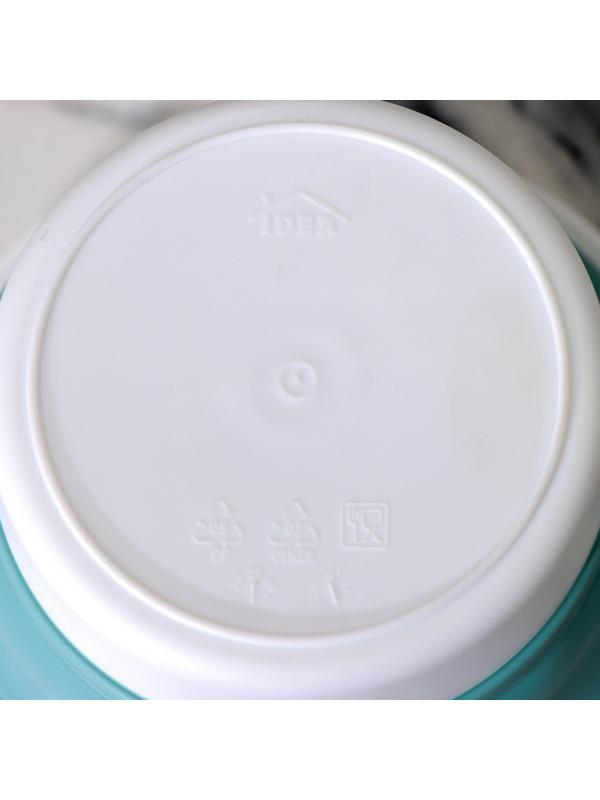 Ковш складной «Флекс», 1 л, 27×16,5×11 см, цвет морская волна