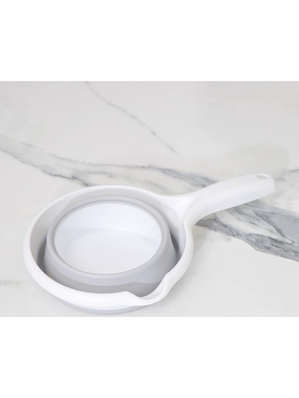 Ковш складной «Флекс», 1 л, 27×16,5×11 см, цвет смоки