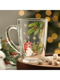 Кружка «Новогодний гранат», 300 мл