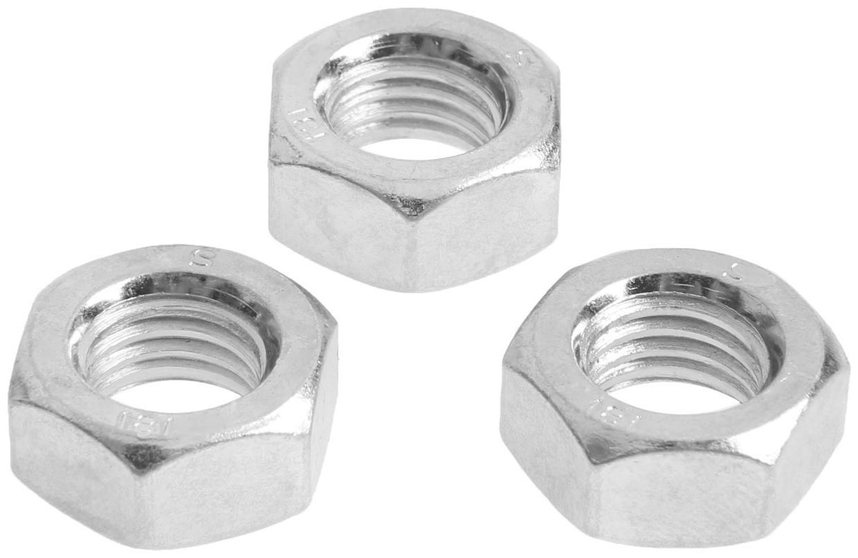 Гайка ЛОМ, шестигранная, DIN934, без покрытия, М14, 5 кг