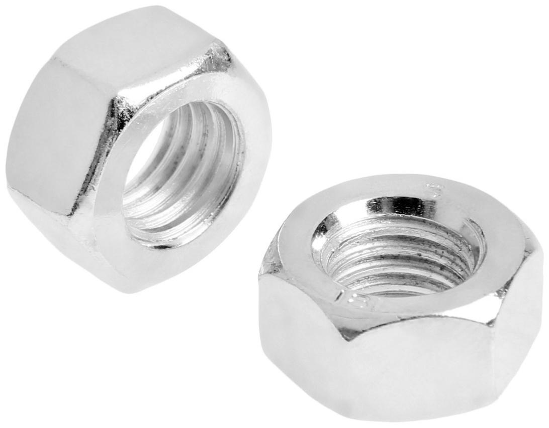 Гайка ЛОМ, шестигранная, DIN934, без покрытия, М12, 5 кг