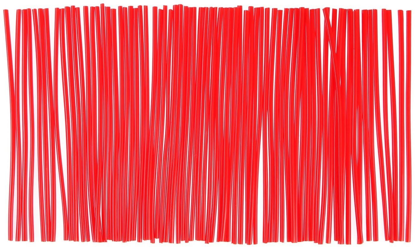 Декоративные накладки на спицы мотоцикла, 23×0,5 см, красный, набор 72 шт