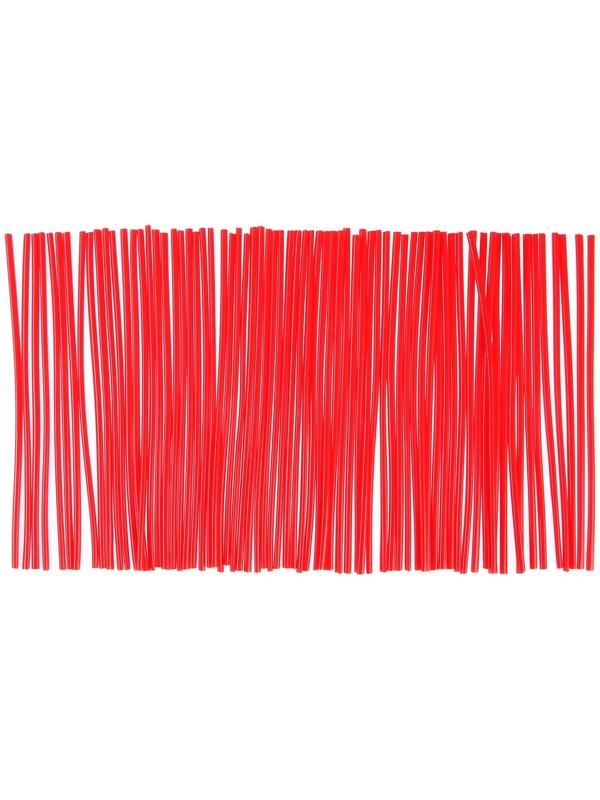 Декоративные накладки на спицы мотоцикла, 23×0,5 см, красный, набор 72 шт