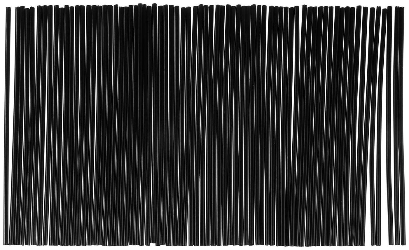 Декоративные накладки на спицы мотоцикла, 23×0,5 см, черный, набор 72 шт