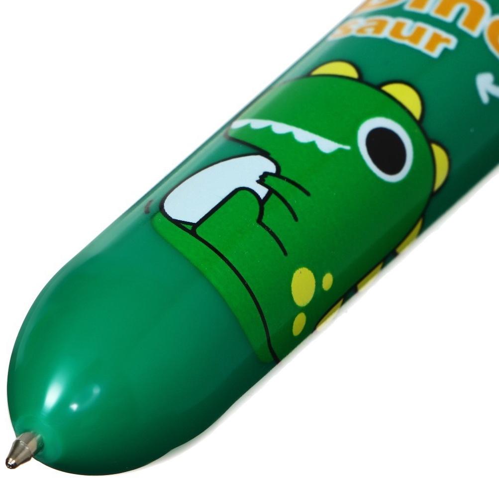 Ручка шариковая автоматическая 10-ти цветная, стержень 0,7мм, Дино МИКС