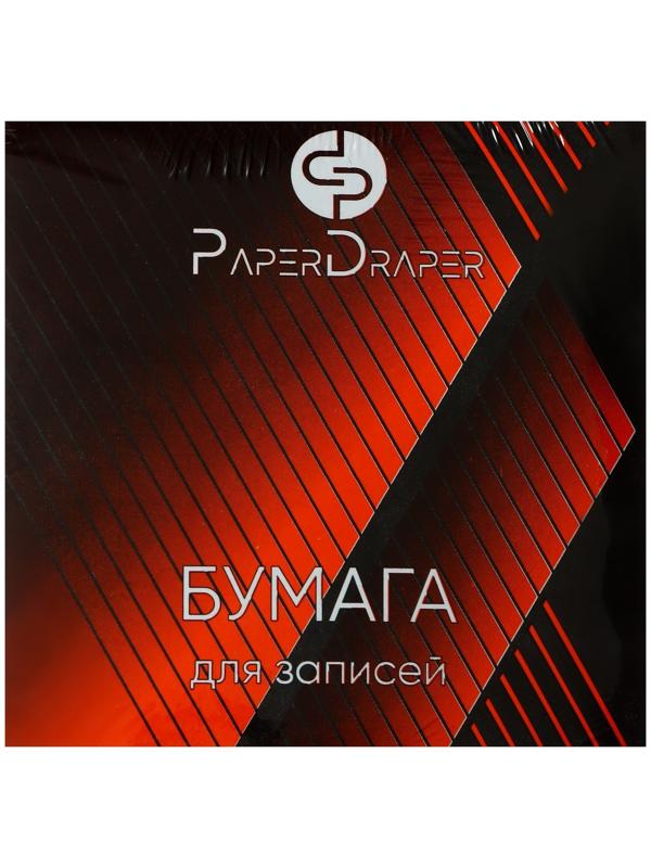 Блок бумаги для записей на склейке, 9 х 9 х 9, 3 цвета: пастель 80г/м2, белая 65г/м2, белизна 92%