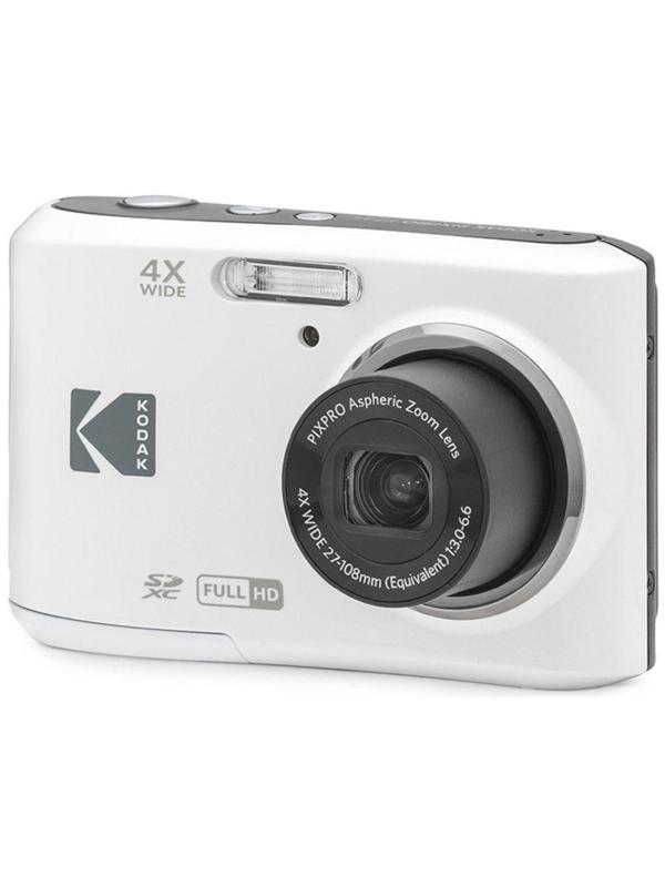 Фотоаппарат Kodak FZ45 White, 4-х кратный опт зум, 16Мп, питание АА