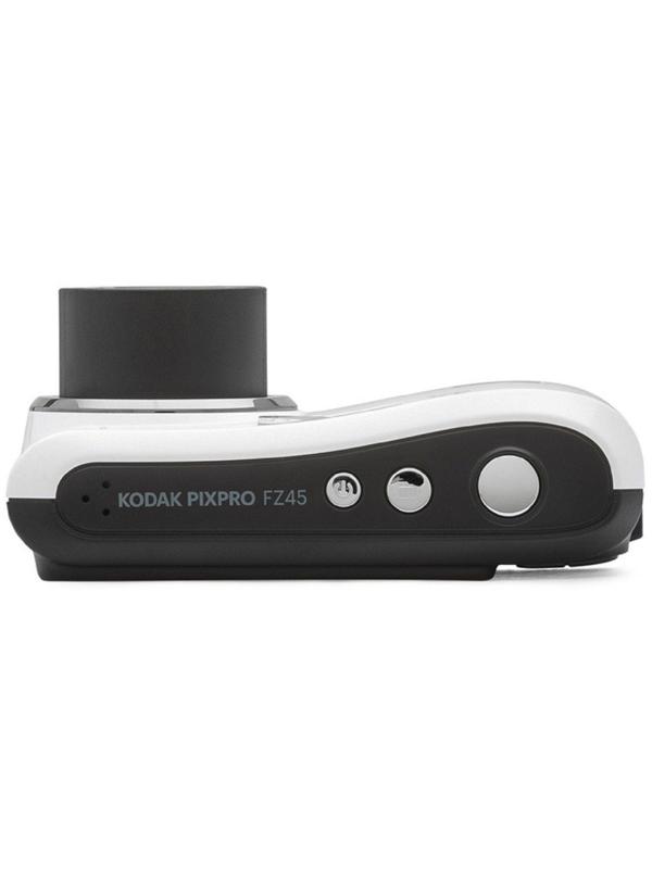 Фотоаппарат Kodak FZ45 White, 4-х кратный опт зум, 16Мп, питание АА