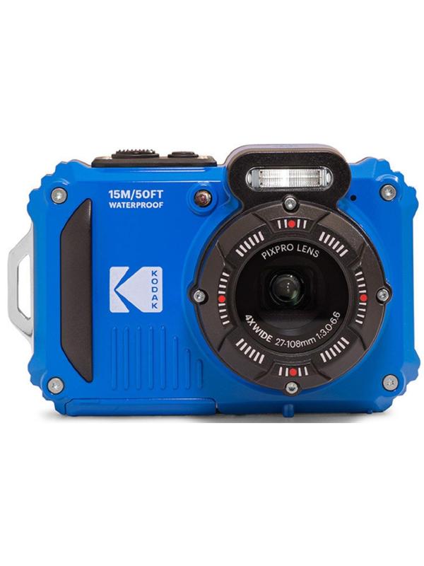 Фотоаппарат Kodak WPZ2 Blue, 4-х кратный опт зум, 16Мп, противоуд/водонепр
