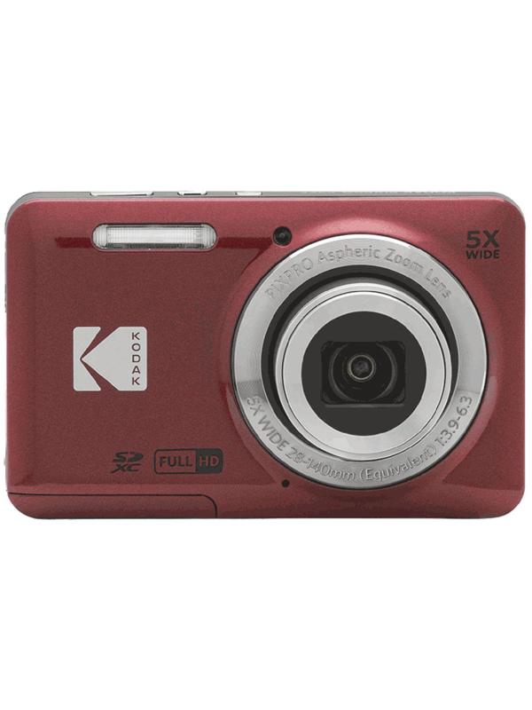 Фотоаппарат Kodak FZ55 Red, 5-х кратный опт зум, 16Мп, встр аккум