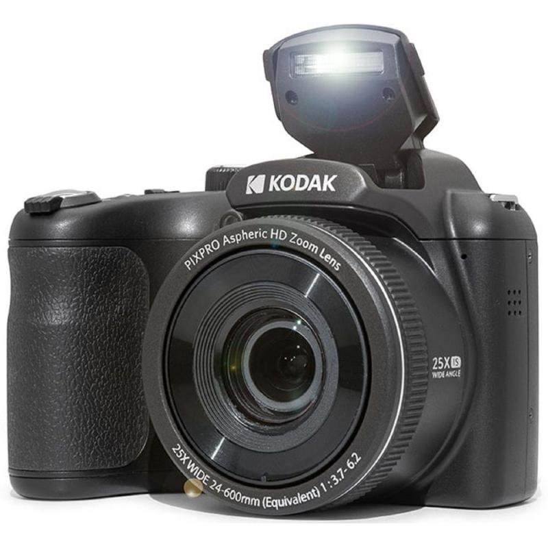 Фотоаппарат Kodak AZ255 Black, 25-х опт зум, 16Мп, стабилизатор, питание АА