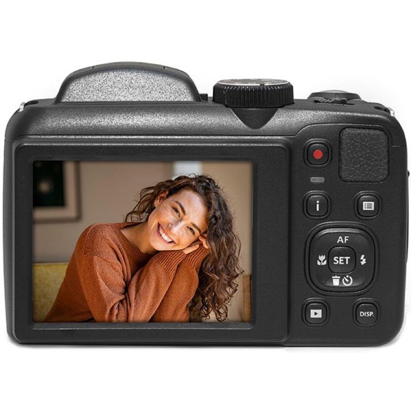 Фотоаппарат Kodak AZ255 Black, 25-х опт зум, 16Мп, стабилизатор, питание АА